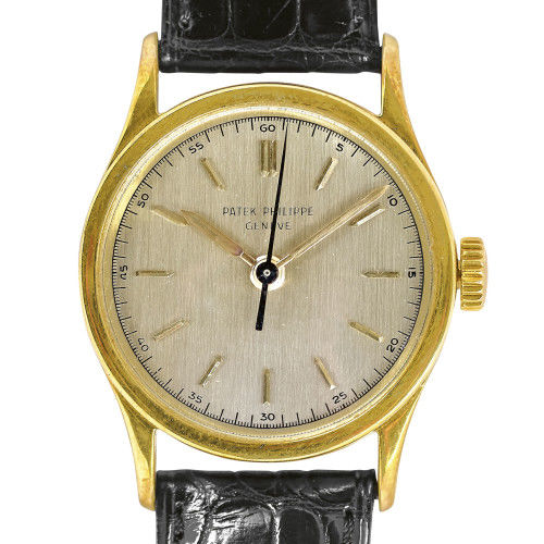 PATEK PHILIPPE : Gentleman's wristwatch 'Calatrava' (DOBIASCHOFSKY AUKTIONEN AG)