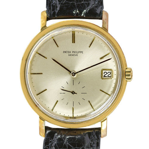 PATEK PHILIPPE : Gentleman's wristwatch with horological complication (DOBIASCHOFSKY AUKTIONEN AG)