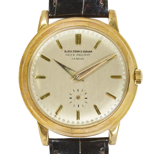 PATEK PHILIPPE : Gentleman's wristwatch, so-called 'Flying saucer' (DOBIASCHOFSKY AUKTIONEN AG)