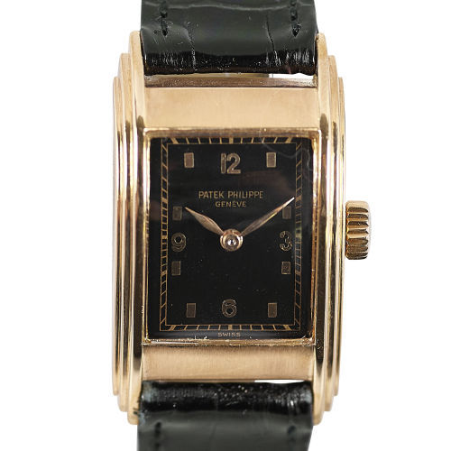 PATEK PHILIPPE : Gentleman's wristwatch, so-called 'Driver's' (DOBIASCHOFSKY AUKTIONEN AG)