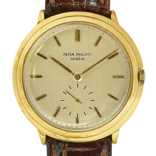 PATEK PHILIPPE : Gentleman's wristwatch (DOBIASCHOFSKY AUKTIONEN AG)
