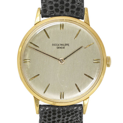 PATEK PHILIPPE : Gentleman's wristwatch (DOBIASCHOFSKY AUKTIONEN AG)