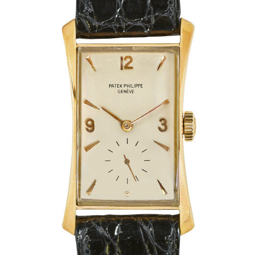 PATEK PHILIPPE : Gentleman's wristwatch, so-called 'Hour Glass' (DOBIASCHOFSKY AUKTIONEN AG)