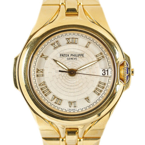 PATEK PHILIPPE : Gentleman's wristwatch 'Sculpture' (DOBIASCHOFSKY AUKTIONEN AG)