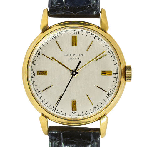 PATEK PHILIPPE : Gentleman's wristwatch, so-called 'King Size' (DOBIASCHOFSKY AUKTIONEN AG)