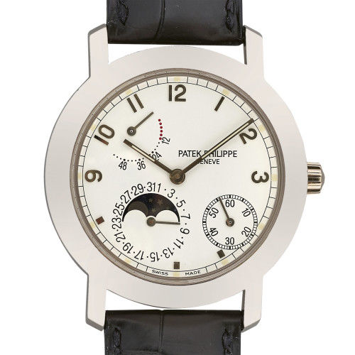 PATEK PHILIPPE : Gentleman's wristwatch 'Superlumin' (DOBIASCHOFSKY AUKTIONEN AG)