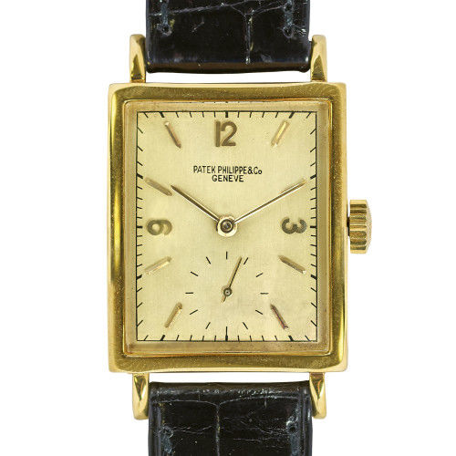 PATEK PHILIPPE : Gentleman's wristwatch (DOBIASCHOFSKY AUKTIONEN AG)