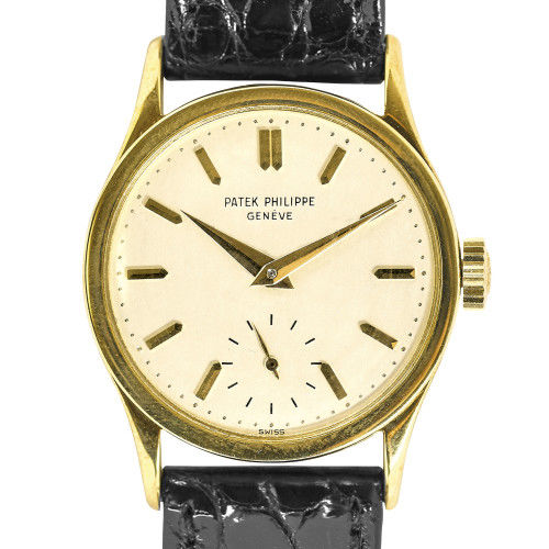 PATEK PHILIPPE : Gentleman's wirstwatch 'Calatrava' (DOBIASCHOFSKY AUKTIONEN AG)