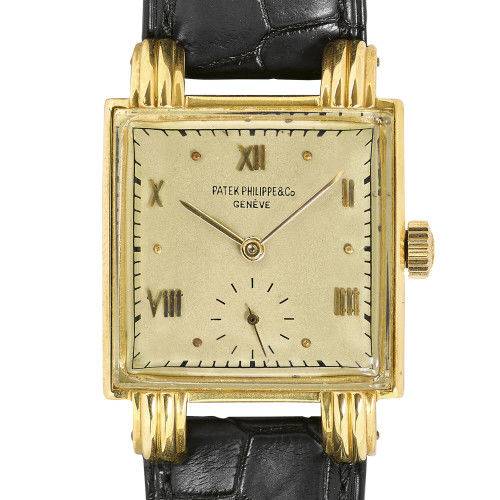 PATEK PHILIPPE : Gentleman's wristwatch (DOBIASCHOFSKY AUKTIONEN AG)