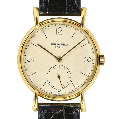 PATEK PHILIPPE : Gentleman's wristwatch, so-called 'Mickey Mouse' (DOBIASCHOFSKY AUKTIONEN AG)
