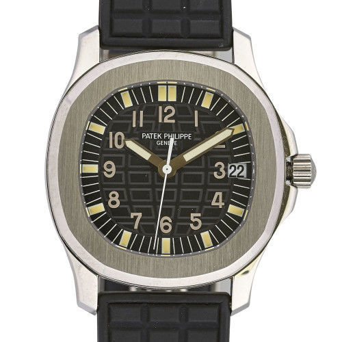 PATEK PHILIPPE : Mid-size gentleman's wristwatch 'Aquanaut' (DOBIASCHOFSKY AUKTIONEN AG)