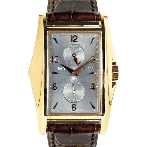 PATEK PHILIPPE : Gentleman's wristwatch '10 Days', limited edition (DOBIASCHOFSKY AUKTIONEN AG)