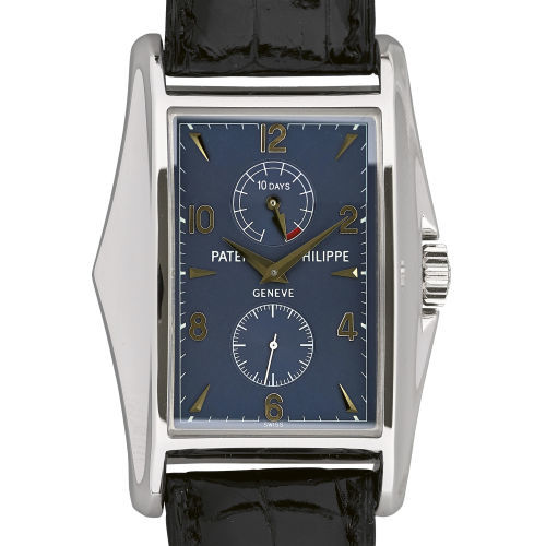 PATEK PHILIPPE : Gentleman's wristwatch '10 Days', limited edition (DOBIASCHOFSKY AUKTIONEN AG)