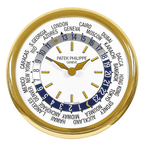 PATEK PHILIPPE : Wall clock 'World Time' (DOBIASCHOFSKY AUKTIONEN AG)