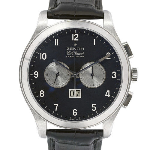 ZENITH : 'Grande Class, Grande Date, El Primero, Chronom�tre' (DOBIASCHOFSKY AUKTIONEN AG)