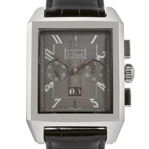 ZENITH : 'Port Royal V, Grande Date, El Primero, Chronom�tre' (DOBIASCHOFSKY AUKTIONEN AG)