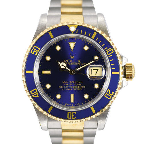 ROLEX : Diver's wristwatch 'Oyster Perpetual Date', 'Submariner' (DOBIASCHOFSKY AUKTIONEN AG)