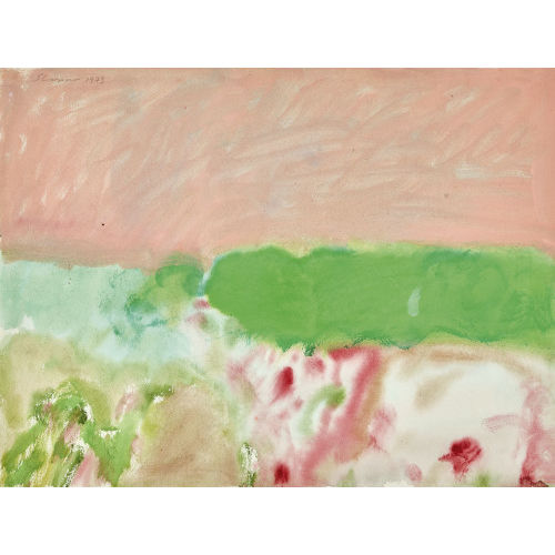 SHMUEL SHAPIRO : 'Landschaft' (DOBIASCHOFSKY AUKTIONEN AG)