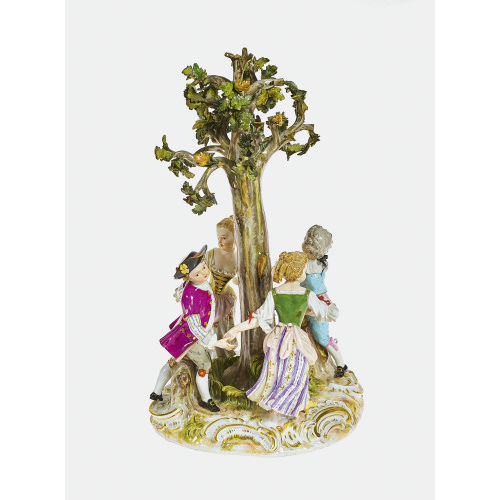FIGURENGRUPPE : Meissen, um 1860 (K�nigliche Porzellan Manufaktur) (DOBIASCHOFSKY AUKTIONEN AG)