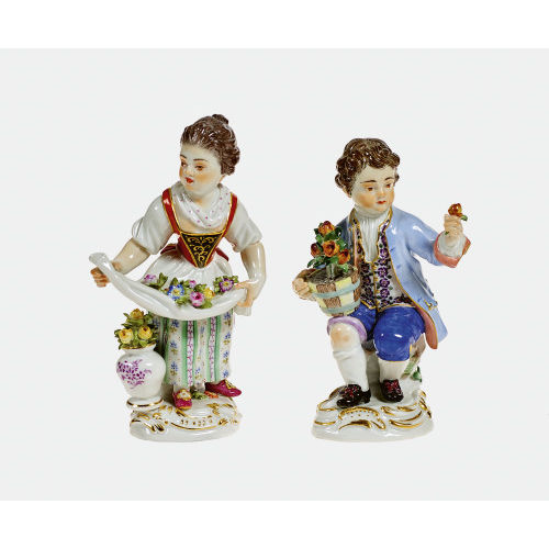 PAAR FIGUREN : Meissen, 2001 (Staatliche Porzellan Manufaktur) (DOBIASCHOFSKY AUKTIONEN AG)