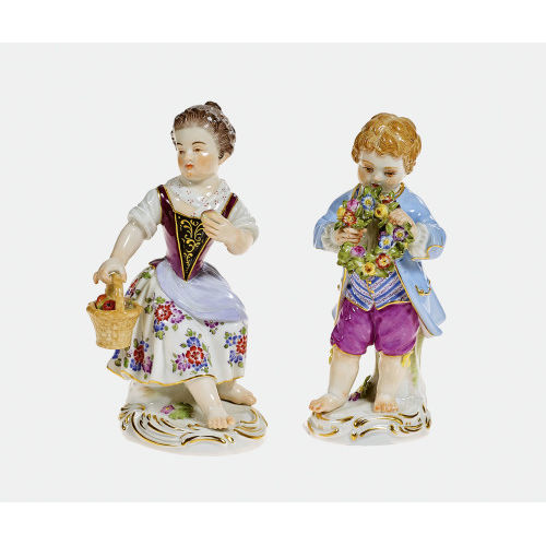 PAAR FIGUREN : Meissen, 2001 (Staatliche Porzellan Manufaktur) (DOBIASCHOFSKY AUKTIONEN AG)