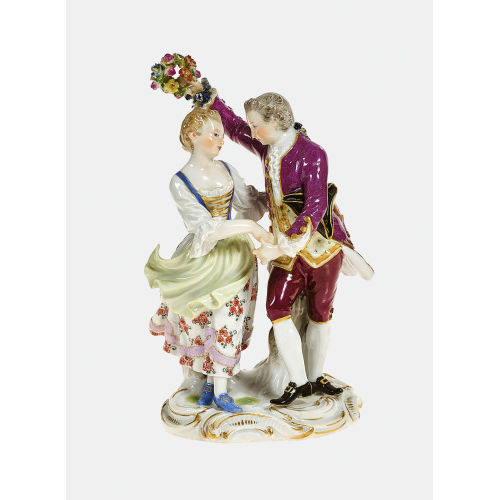 FIGURENPAAR : Meissen, um 1870 (K�nigliche Porzellan Manufaktur) (DOBIASCHOFSKY AUKTIONEN AG)