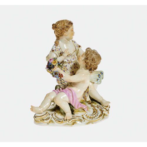 FIGURENPAAR : Meissen, um 1860-1870 (K�nigliche Porzellan Manufaktur) (DOBIASCHOFSKY AUKTIONEN AG)