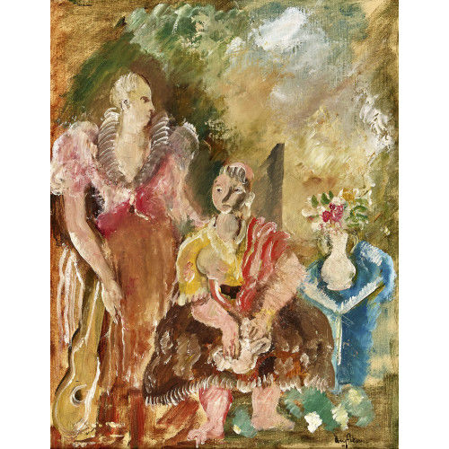 CHARLES GEORGES DUFRESNE : 'Chanteuses � la guitare' (DOBIASCHOFSKY AUKTIONEN AG)
