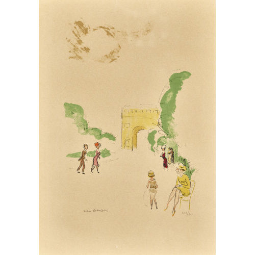 KEES VAN DONGEN : 'Arc de Triomphe' (DOBIASCHOFSKY AUKTIONEN AG)