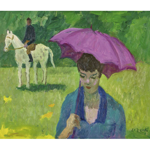 LEO DECK : 'Promenade' (DOBIASCHOFSKY AUKTIONEN AG)