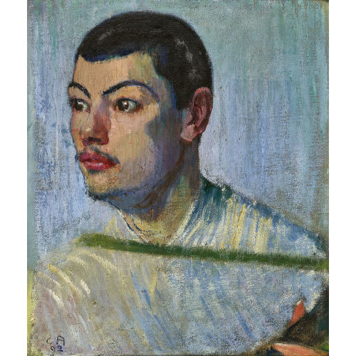 CUNO AMIET : 'Mandolinenspieler Charles Friberg' (DOBIASCHOFSKY AUKTIONEN AG)