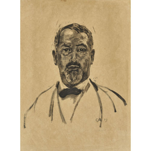 CUNO AMIET : 'Selbstbildnis' (DOBIASCHOFSKY AUKTIONEN AG)