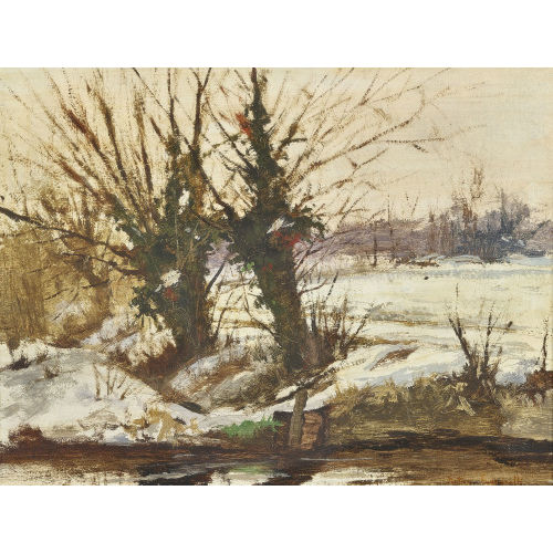 PIETRO SIGNORELLI : Winterlandschaft (DOBIASCHOFSKY AUKTIONEN AG)