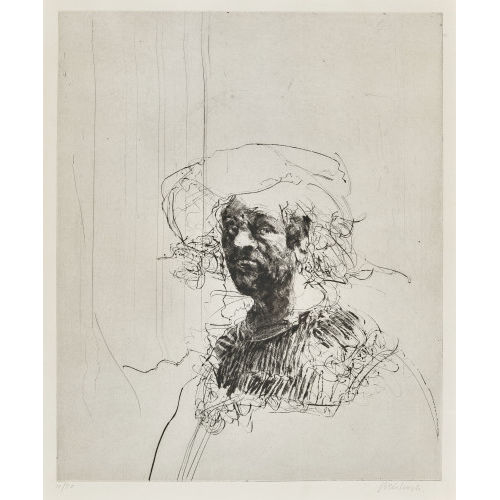 CLAUDE WEISBUCH : Portr�t (Rembrandt) (DOBIASCHOFSKY AUKTIONEN AG)
