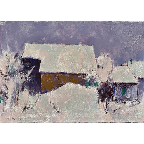 CHARLES PAUL REYNOLD BARRAUD : Maisons (DOBIASCHOFSKY AUKTIONEN AG)