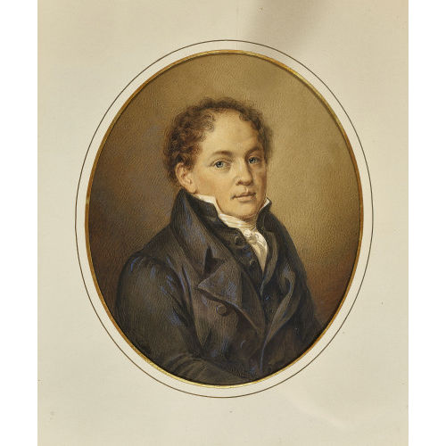 FRANZ JOSEPH MENTELER : Bildnis von Johann Rudolf Wyss (DOBIASCHOFSKY AUKTIONEN AG)