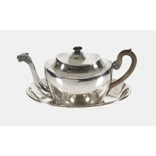 TEEKANNE MIT PR�SENTOIR : Paris, Anfang 19. Jh. (u.a. Ambroise Mignerot) (DOBIASCHOFSKY AUKTIONEN AG)
