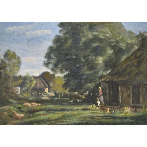 JULES-LOUIS BADEL : Paysage (DOBIASCHOFSKY AUKTIONEN AG)