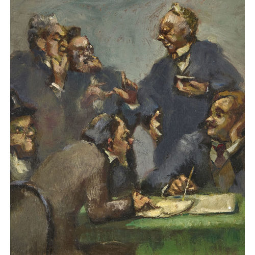 FRIEDRICH AUGUST VITALIS WIDMANN : 'Politiker' (DOBIASCHOFSKY AUKTIONEN AG)