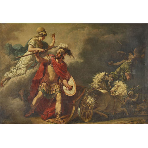 19. JH. FRANKREICH : Athena und Diomedes im Trojanischen Krieg (DOBIASCHOFSKY AUKTIONEN AG)