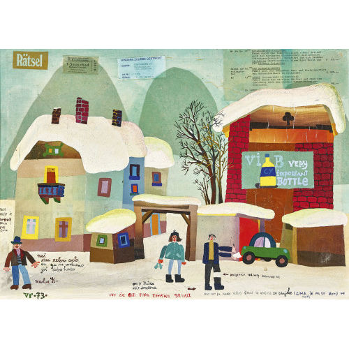 VJEKOSLAV VOJO RADOICIC : Winterbild (DOBIASCHOFSKY AUKTIONEN AG)