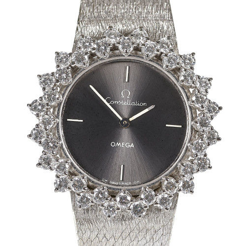 OMEGA : Lady's wristwatch 'Constellation' (DOBIASCHOFSKY AUKTIONEN AG)