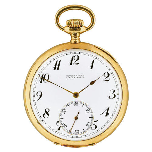 ULYSSE NARDIN : Open-face pocket watch (DOBIASCHOFSKY AUKTIONEN AG)