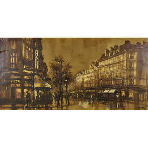 SERGIO CECCHI : Rue parisienne (DOBIASCHOFSKY AUKTIONEN AG)