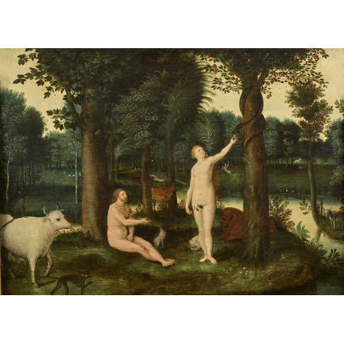 16./17. JH. FL�MISCH : Adam und Eva (DOBIASCHOFSKY AUKTIONEN AG)