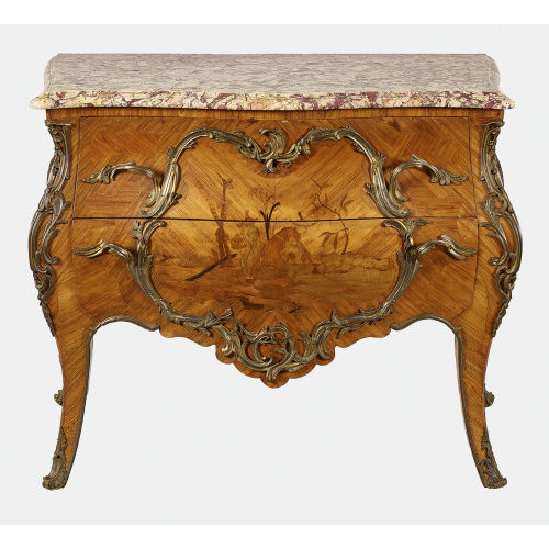 KOMMODE : Stil Louis XV, Paris, um 1850 (wohl Jean-Louis-Alexandre.. (DOBIASCHOFSKY AUKTIONEN AG)