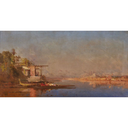 HENRI DUVIEUX : Blick auf Konstantinopel (DOBIASCHOFSKY AUKTIONEN AG)