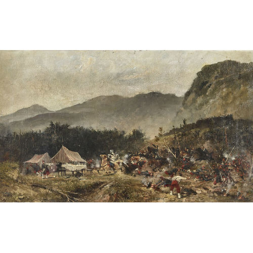 19. JH. FRANKREICH : Der �berfall (DOBIASCHOFSKY AUKTIONEN AG)