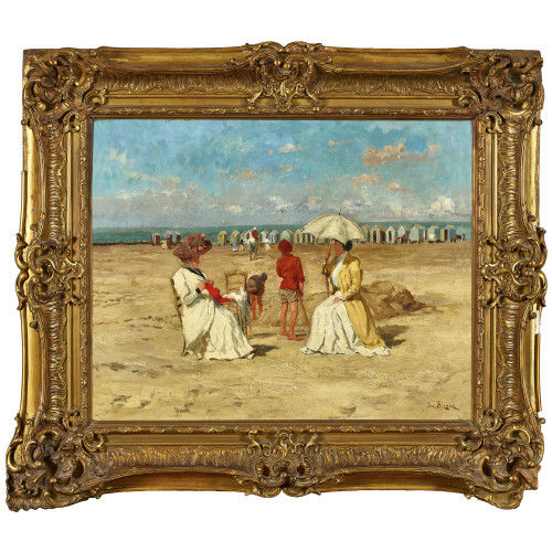 G�O BERNIER : La plage (DOBIASCHOFSKY AUKTIONEN AG)