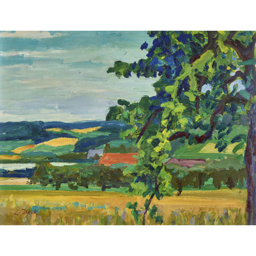 LEO DECK : Sommerlandschaft (DOBIASCHOFSKY AUKTIONEN AG)
